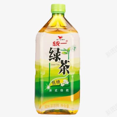 统一绿茶饮料png免抠素材_新图网 https://ixintu.com 产品实物 低糖饮料 绿茶 饮料