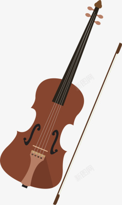小提琴元素素材