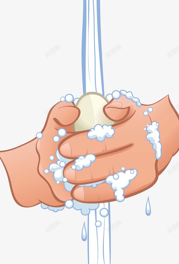 肥皂洗手psd免抠素材_新图网 https://ixintu.com 冲洗 感觉 手部消毒 洗手 洗手宣传海报 清洁 肥皂