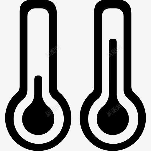 加热图标png_新图网 https://ixintu.com 水银 测量 温度 温度计 热