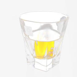 进口水晶玻璃杯烈酒杯素材