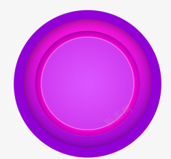 双十一紫色炫酷主题圆圈素材