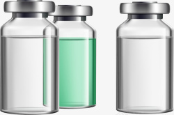 透明玻璃药瓶玻璃药瓶高清图片