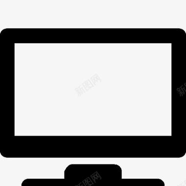 家用宽屏电视图标图标