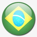 巴西国旗国圆形世界旗素材
