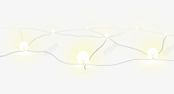 黄色灯泡电线png免抠素材_新图网 https://ixintu.com 柔和 灯光 灯泡 电线 节能灯 黄光