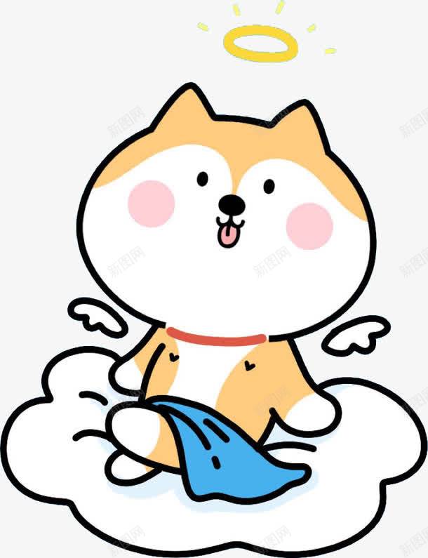 可爱的柴犬png免抠素材_新图网 https://ixintu.com 动物 卡通 可爱 呆萌 宠物 手绘 柴犬