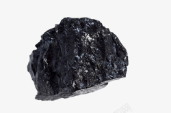 可燃晶莹剔透的黑色木碳高清图片