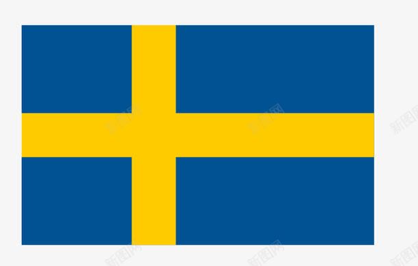 瑞典国旗矢量图eps免抠素材_新图网 https://ixintu.com 国旗 瑞典国旗 矢量国旗 矢量旗帜 矢量图