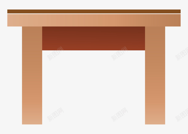 卡通版的桌子装饰png免抠素材_新图网 https://ixintu.com 卡通手绘 木桌 桌子 桌子装饰 装饰图