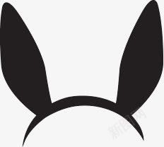 兔耳朵png免抠素材_新图网 https://ixintu.com 兔子 兔子耳朵 头箍 装饰