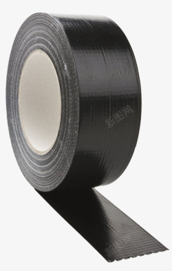PVC电气胶带黑色拉丝的电工胶布实物高清图片