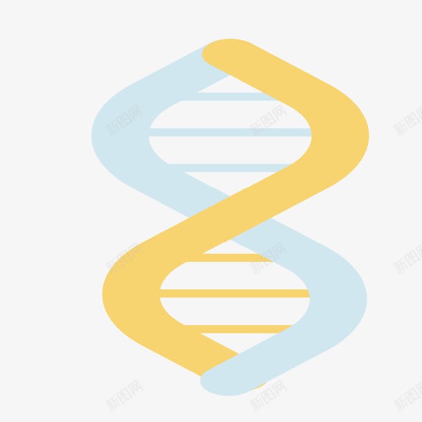 扁平化基因png免抠素材_新图网 https://ixintu.com dna 基因 扁平化