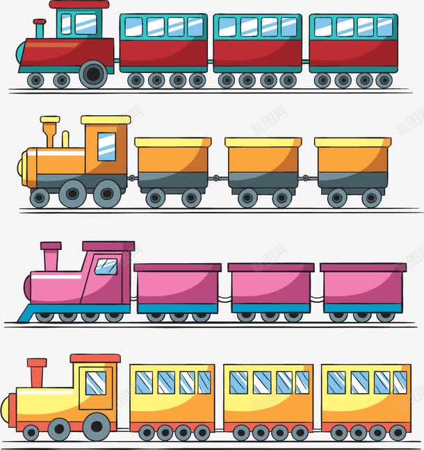 手绘卡通火车png免抠素材_新图网 https://ixintu.com Q版小火车 卡通 小火车 手绘 火车 玩具