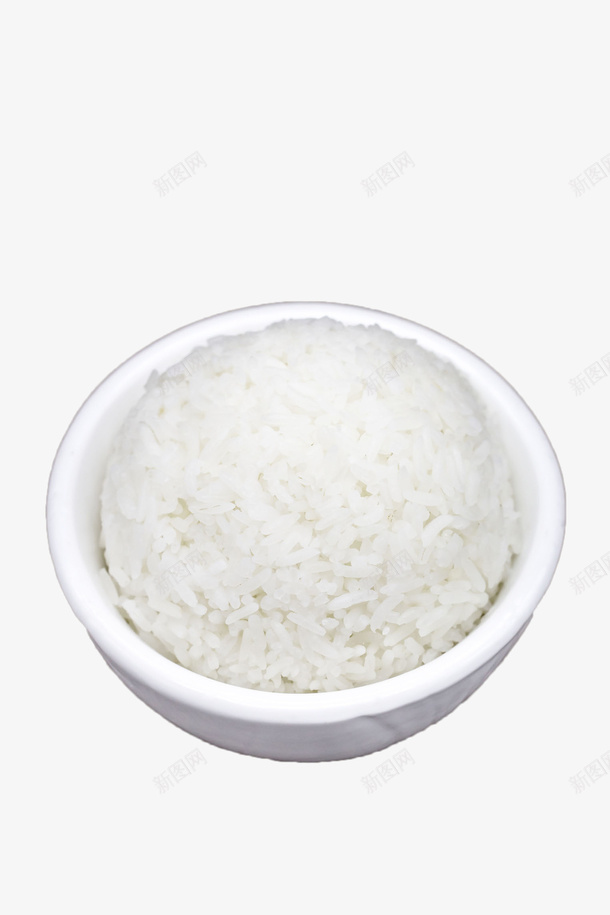 一大碗白色蒸米饭png免抠素材_新图网 https://ixintu.com 主食 大米饭 白瓷碗 白米饭 白色 白饭 米饭 蒸米饭 食物