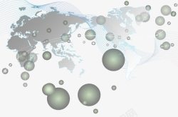 大数据地图全球互联网数据高清图片
