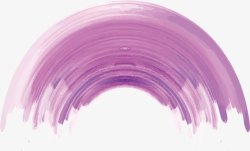 紫色半圆免抠紫色半圆形笔刷高清图片
