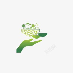 衬托绿地环保高清图片