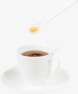 茶红糖茶杯子素材