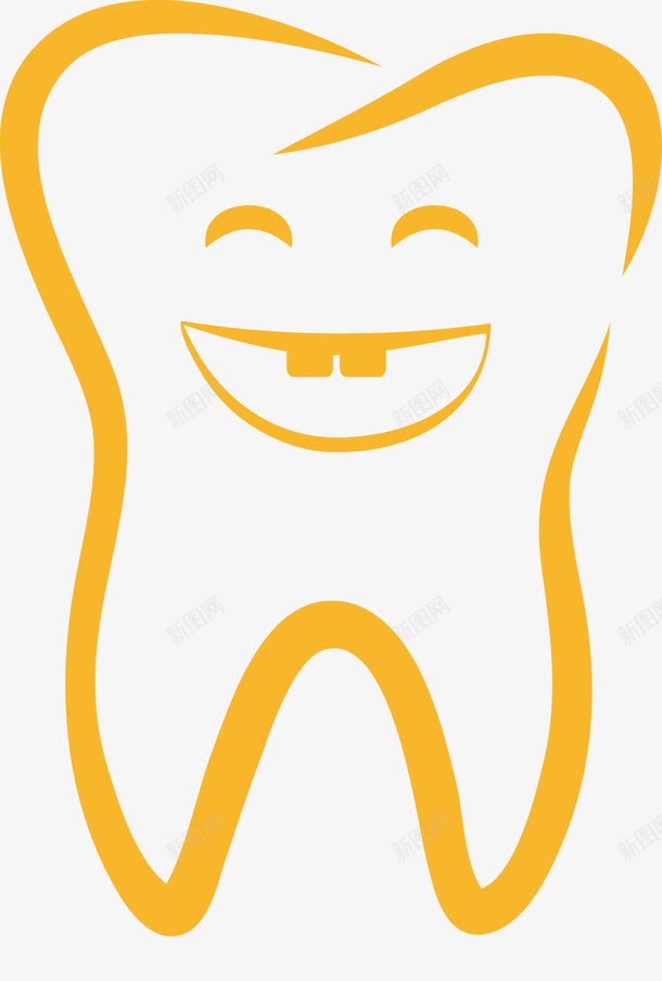 金色微笑的牙齿png免抠素材_新图网 https://ixintu.com 人体器官 图案 微笑 微笑表情 手绘牙齿 清洁 牙 牙齿 牙齿微笑 牙齿笑容 矢量牙齿