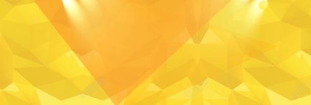 黄色banner背景png免抠素材_新图网 https://ixintu.com banner背景 不规则形状 光 黄色banner