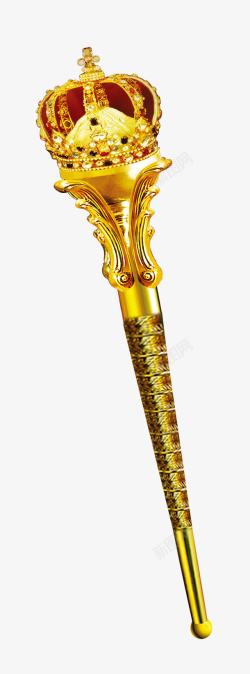 金色权杖素材地产广告元素金色权杖高清图片