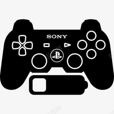 PS3游戏控制和低电池状态图标图标