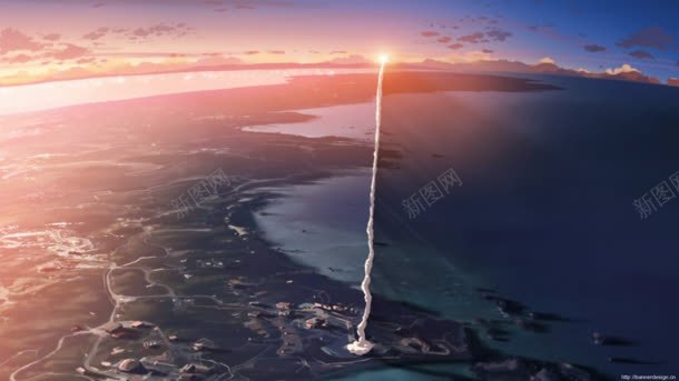 太阳升起来的海平面jpg设计背景_新图网 https://ixintu.com 升起 太阳 海平面