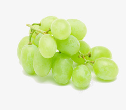 高芡食品新鲜的葡萄绿色水果高清图片