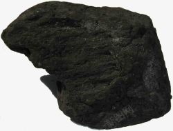 一块暗淡的煤炭素材