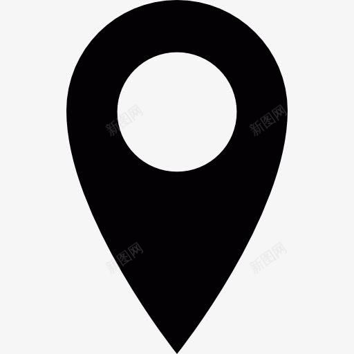 定位指针图标png_新图网 https://ixintu.com GPS 位置 地图和国旗 地理定位 定位 标记