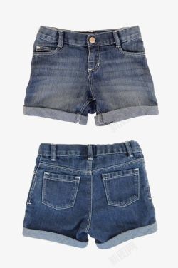 布裤子夏季牛仔短裤高清图片
