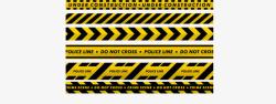危险警戒线黄黑条纹警戒线高清图片