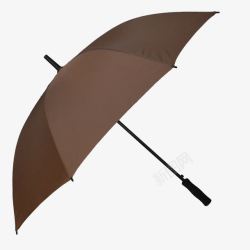 两用伞长柄雨伞自动开收黑胶天堂伞高清图片