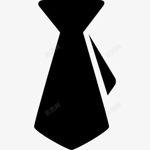 黑领带男性时尚布象征图标png_新图网 https://ixintu.com 布 时尚 男 男性 缪图标 联系 衣服 领带 黑色