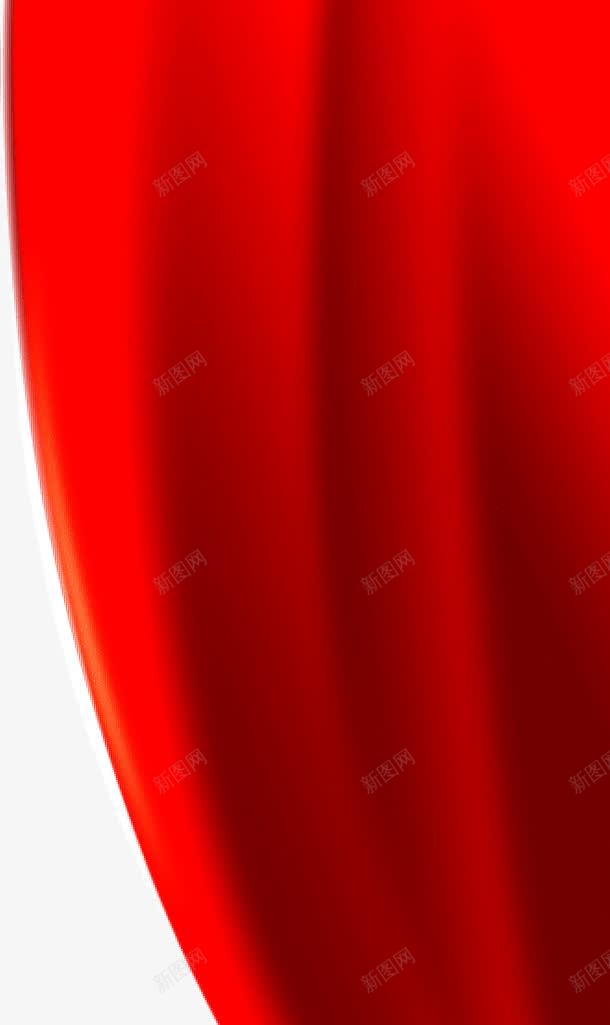 红色窗帘帷幔丝绸png免抠素材_新图网 https://ixintu.com 丝绸 帷幔 窗帘 红色