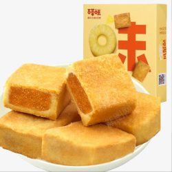 百草味凤梨酥素材