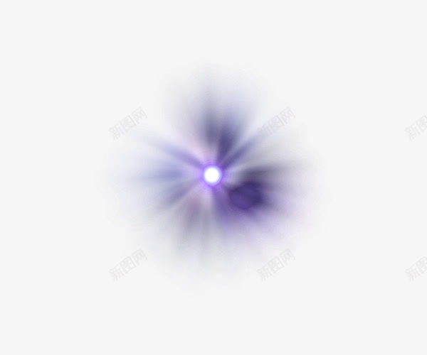 紫色极光png免抠素材_新图网 https://ixintu.com 个性 发光 散射 特色 紫色