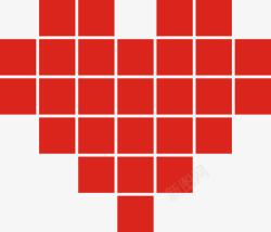 相片摆放心形排版高清图片