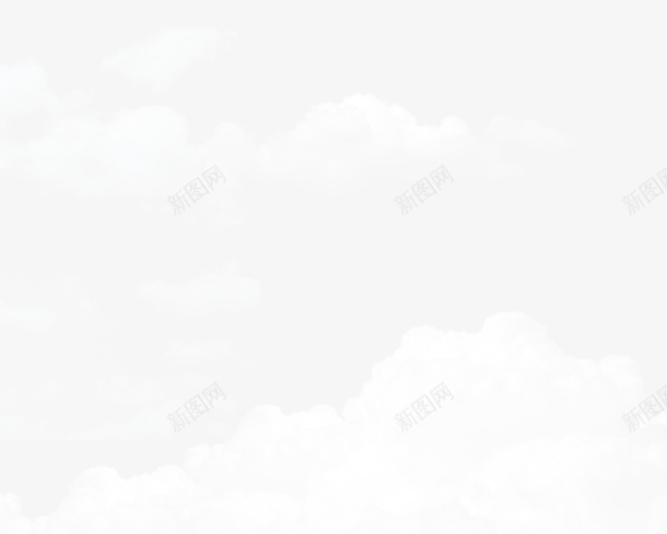 白色云朵云层png免抠素材_新图网 https://ixintu.com 云层 云朵 白云 白云png素材 白色云朵