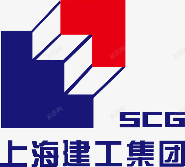 上海建工集团logo矢量图图标ai_新图网 https://ixintu.com logo 上海建工集团 企业LOGO标志矢量 企业商标 图标 标志 标志图集 标识 矢量图