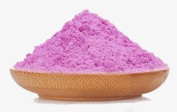 即食易消化新鲜姿势紫薯粉高清图片