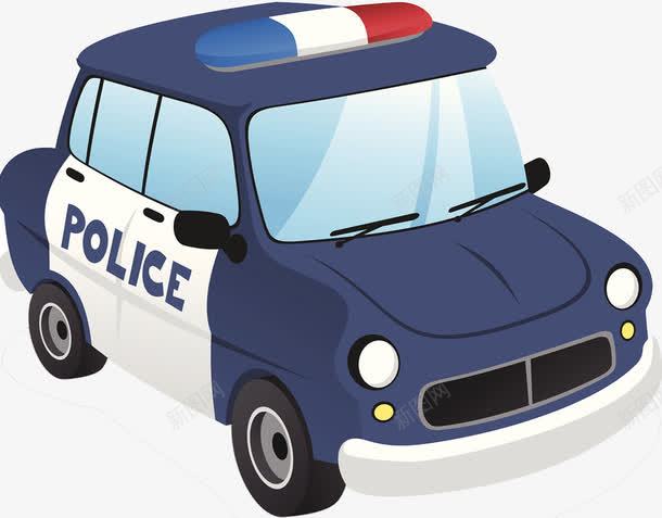 卡通警车图标png_新图网 https://ixintu.com 交通 交通工具图标 卡通 卡通警车免抠 安全 手绘交通工具 汽车 警报灯 警车 逮捕