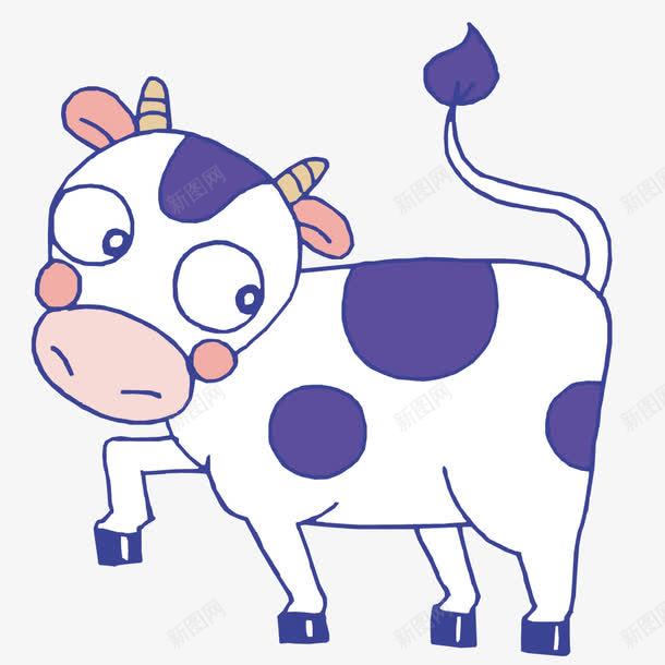 动物的世界奶牛矢量图eps免抠素材_新图网 https://ixintu.com 超级牛牛奶牛母牛卡通手绘小牛 矢量图