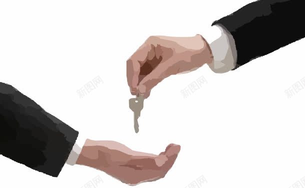 房地产销售png免抠素材_新图网 https://ixintu.com 业务 买房子 交易 出售 协议 合同 房地产 销售