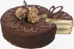 巧克力制品巧克力提拉米苏蛋糕图高清图片