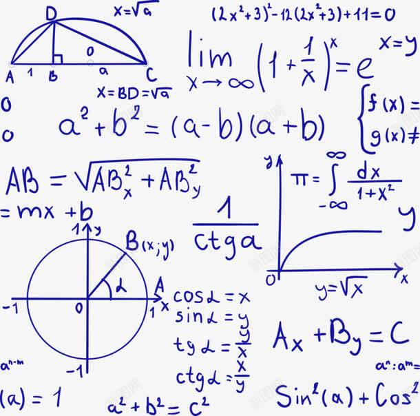 数学公式图png图片免费下载 素材7jqwgpvjj 新图网