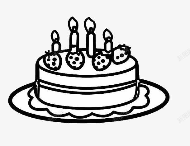 简笔草莓大蛋糕png免抠素材_新图网 https://ixintu.com 儿童画 庆祝 成长 生日 简笔画 草莓 蛋糕 蛋糕简笔