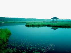 着名七星湖景点内蒙古景区七星湖高清图片