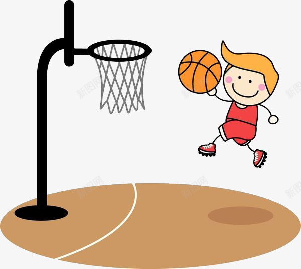 准备投球的男孩png免抠素材_新图网 https://ixintu.com basketball 卡通手绘 打篮球 篮球 篮球框 篮球社 运动